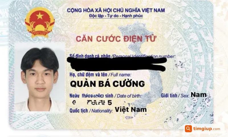 Ví Đen Có CCCD Quản Bá Cường Rơi Tại Hà Nội
