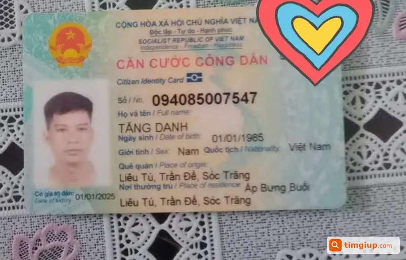 Tìm CCCD Bị Mất Của Chồng Tại Khu Vực Chưa Rõ