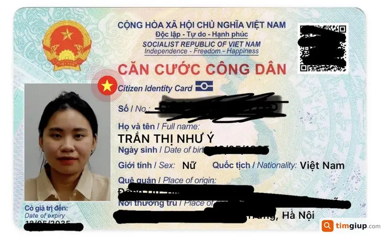 Tìm ví LV màu đen tên Trần Thị Như Ý tại Hà Nội