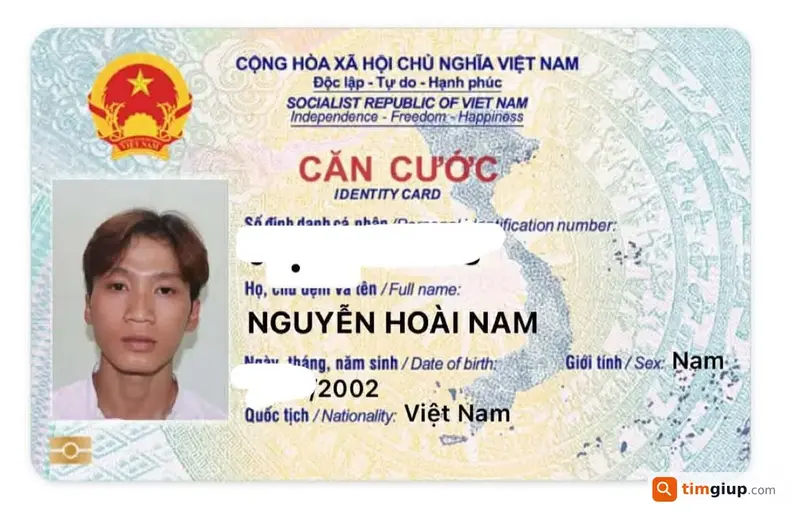 Tìm ví da màu đen đánh rơi tại TP. Hồ Chí Minh - Tên Nguyễn Hoài Nam