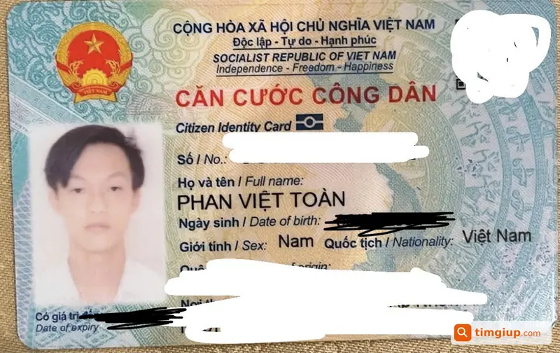Tìm Ví Giấy Tờ Tên Phan Việt Toàn Rơi Tại Cư Xá Lữ Gia, TP.HCM