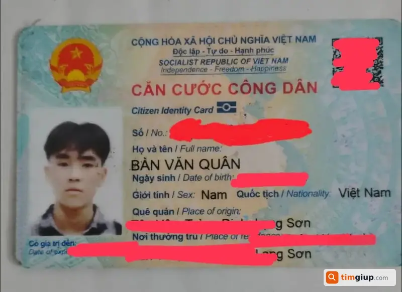 Tìm Ví Quân Đội Có CCCD Tên Bàn Văn Quân Tại Yên Phong