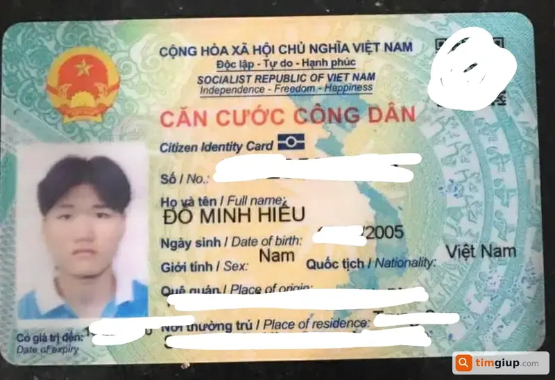 Tìm ví đánh rơi tên Đỗ Minh Hiếu tại Hà Nội