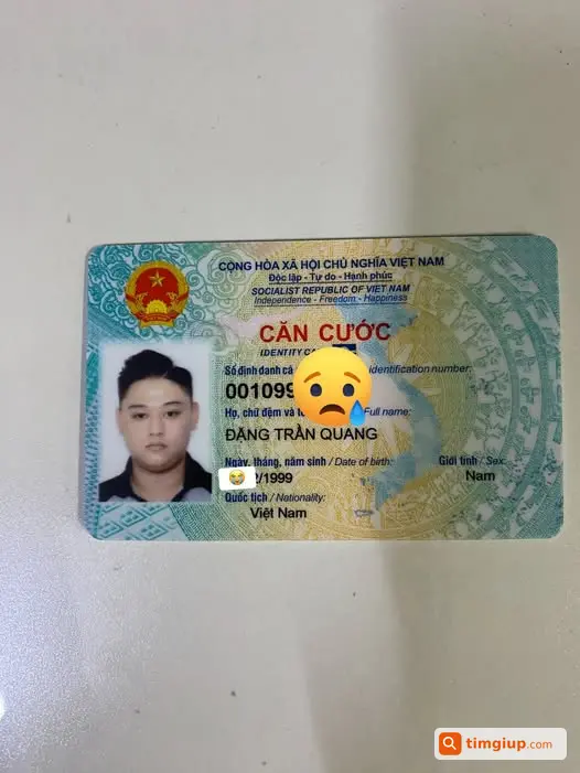 Ví Nâu Rơi Chứa CCCD Tại Khâm Thiên, Đống Đa, Hà Nội