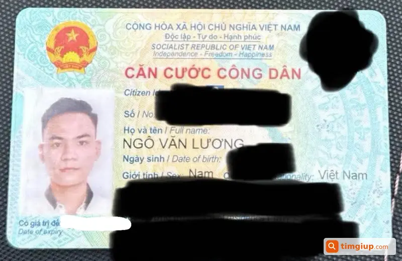 Ví Đen Giấy Tờ Ngô Văn Lương Rơi Tại Hồ Chí Minh