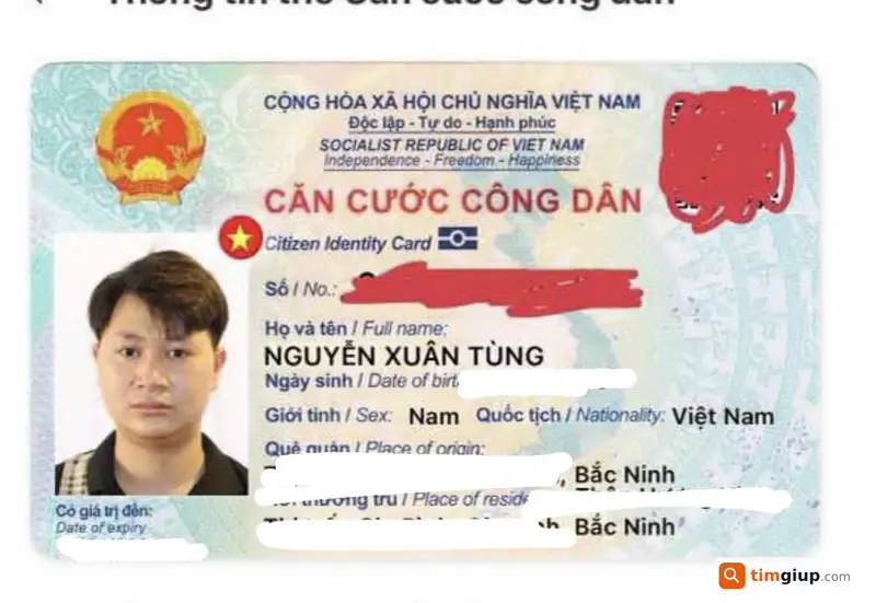 Tìm ví và giấy tờ tùy thân của anh Nguyễn Xuân Tùng tại Hà Nội