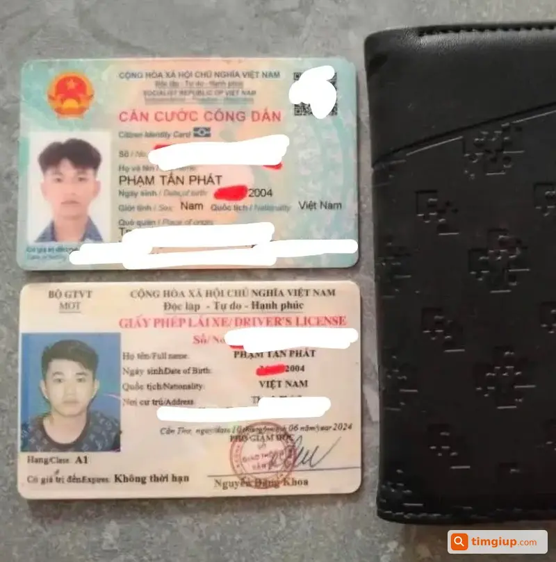 Tìm Ví Có CCCD Mang Tên Phạm Tấn Phát Tại Cần Thơ