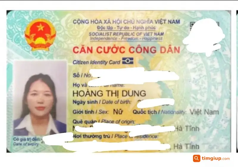 Tìm Ví Giấy Tờ Màu Nâu Tên Hoàng Thị Dung Ở Cần Thơ