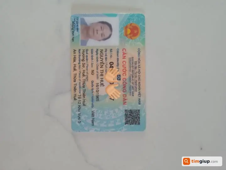 Tìm CCCD Đánh Rơi Trên Đường Tây Lộc - Nguyễn Văn Linh