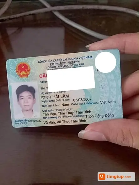 Rơi Ví Có CCCD Và Giấy Tờ Xe Khoảng 5h Sáng 22-9