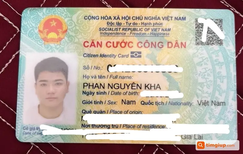 Tìm Ví Đen Kèm CCCD Tên Phan Nguyên Kha Ở Gò Vấp, TP.HCM