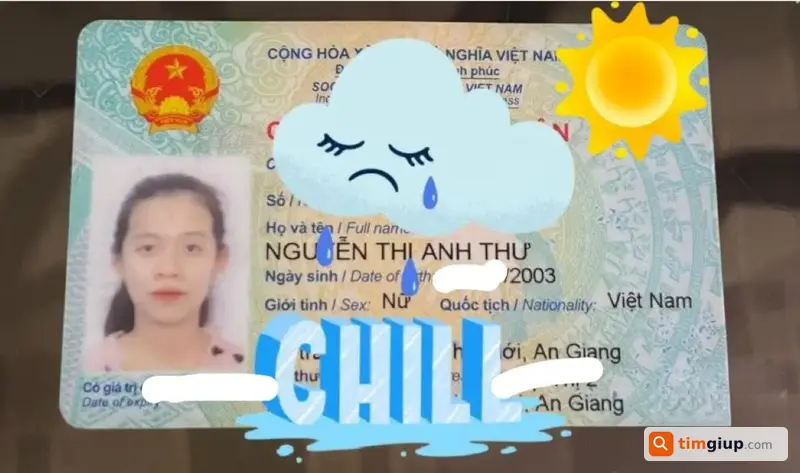 Tìm Giấy Tờ Tùy Thân Tên Nguyễn Thị Anh Thư Từ TP.HCM Về An Giang
