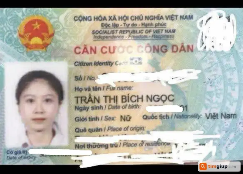 Tìm ví tiền thất lạc của chị Trần Thị Bích Ngọc tại Hải Phòng