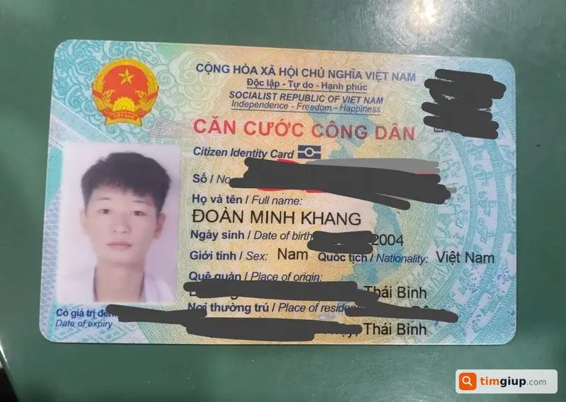Tìm Ví Da Nâu Cùng CCCD, GPLX A1 Tại Lê Chân, Hải Phòng