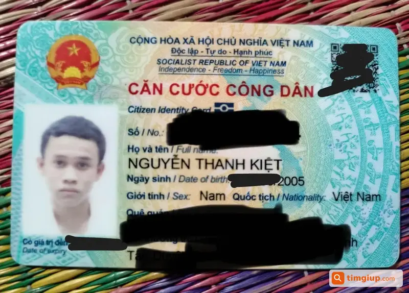 Rơi Ví Nâu Có CCCD Tên Nguyễn Thanh Kiệt Tại TP.HCM