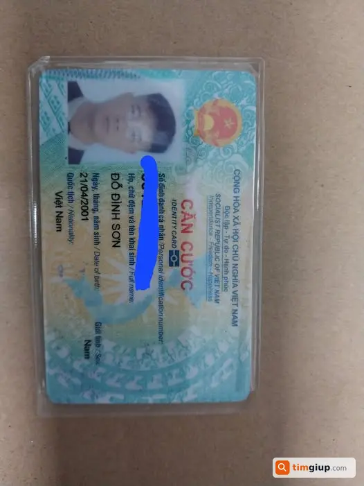 Tìm Ví Đen Có Giấy Tờ Mang Tên Đỗ Đình Sơn