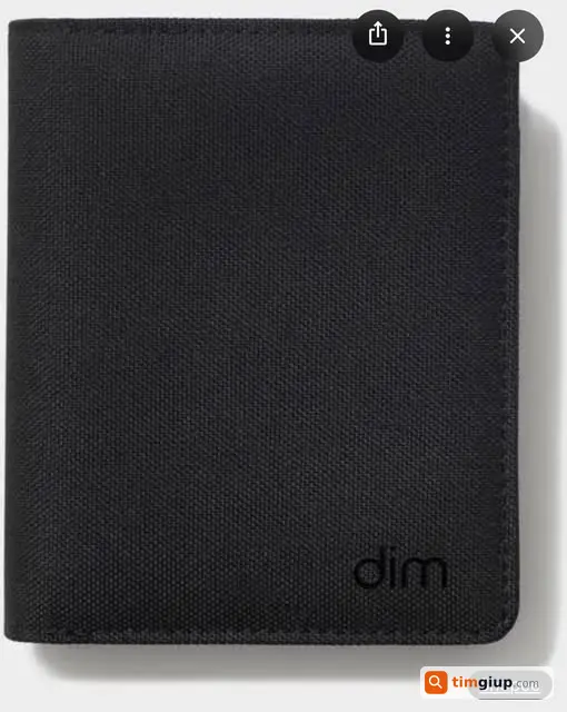 Tìm ví trắng chữ Dim rơi tại Quận 4, Quận 1 TP.HCM