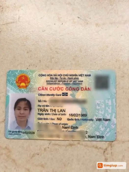 Tìm Balo Chứa CCCD, Bằng Lái Tại Nhà Chung - Đê Trần Khát Chân