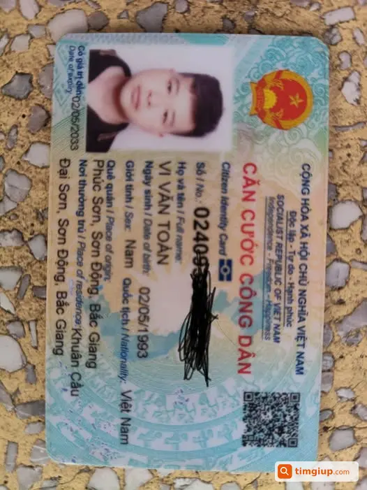 Rơi CCCD Và Bằng Lái Tại Trạm Thu Phí Gia Lộc Hải Phòng